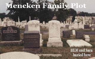 HLM’s Grave, Loudon Park, Baltimore, MD